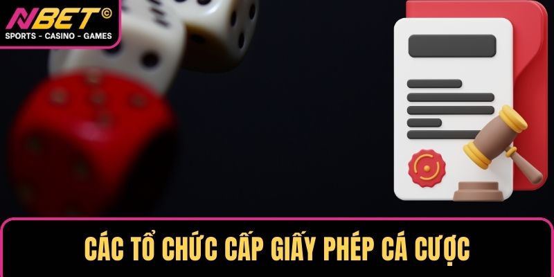 Các tổ chức cấp giấy phép cá cược